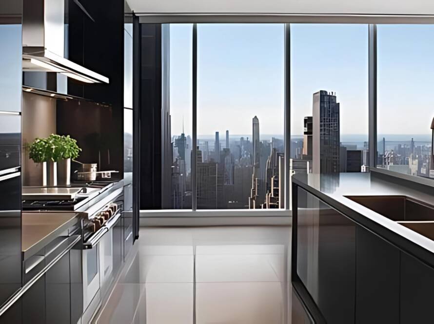 Aluminium Kitchen Sliding Door in Jaipur