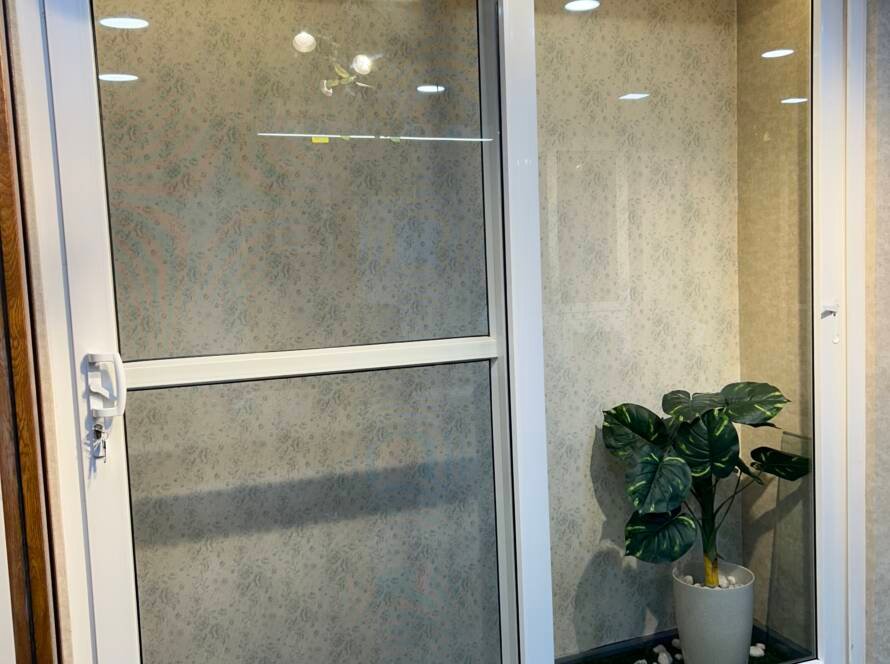 upvc 3 track sliding door in jaipur