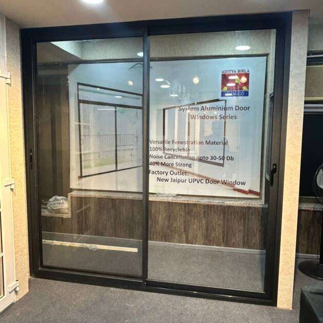 premium large opening sliding doors in jaipur