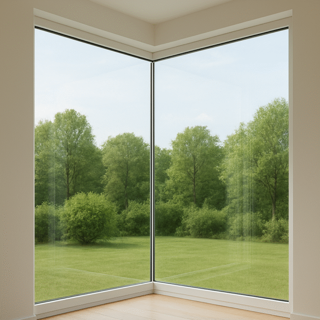 uPVC Glass to Glass Windows
